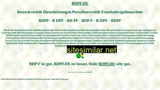 Bdpf similar sites