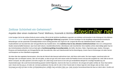 Beauty-service-koblenz similar sites