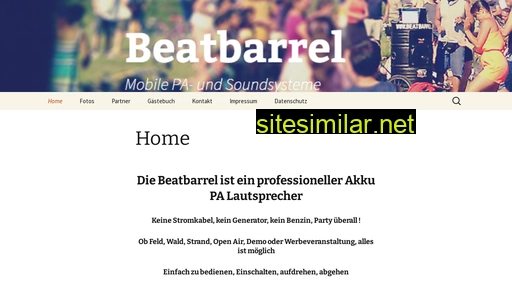 beatbarrel.de alternative sites