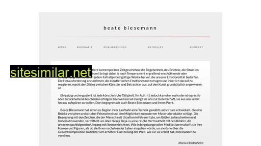 beate-biesemann.de alternative sites