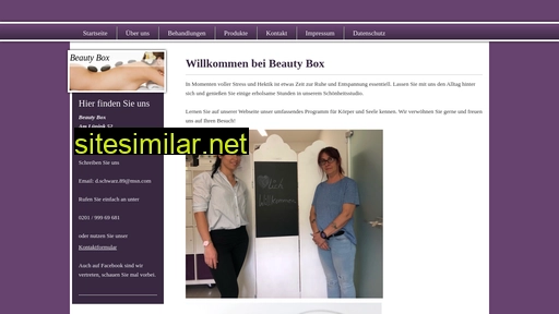 beauty-box-essen.de alternative sites