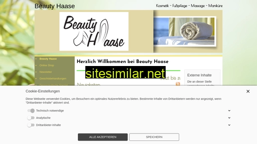 beauty-haase.de alternative sites