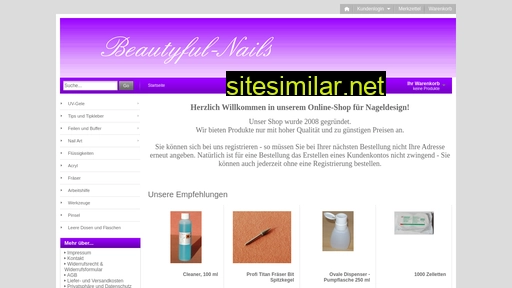 beautyful-nails.de alternative sites
