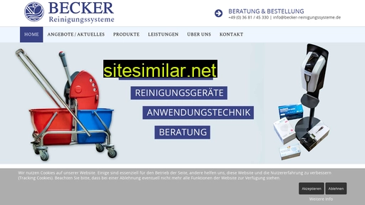 Becker-reinigungssysteme similar sites