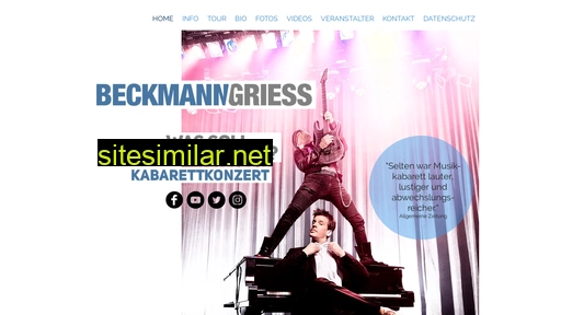 Beckmann-griess similar sites