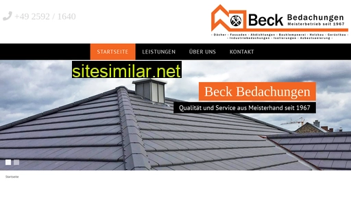 bedachungen-beck.de alternative sites