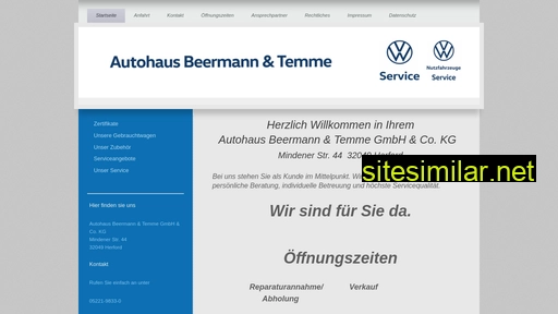 beermann-temme.de alternative sites