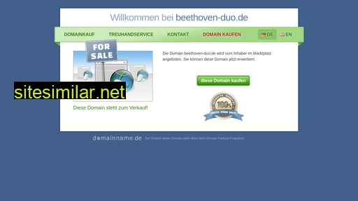beethoven-duo.de alternative sites