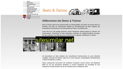 Beetz-partner similar sites