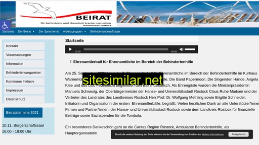 behindertenbeirat-rostock.de alternative sites