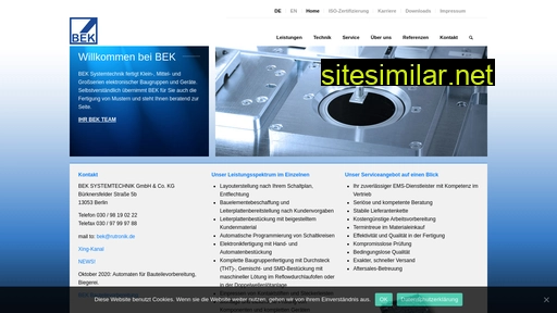 bek-systemtechnik.de alternative sites