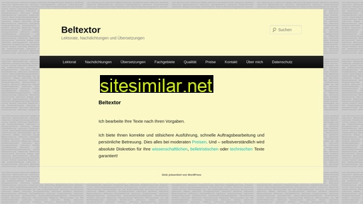 beltextor.de alternative sites
