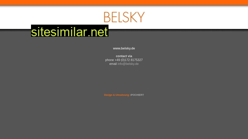 belsky.de alternative sites