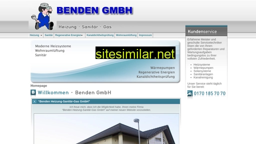 benden-gmbh.de alternative sites