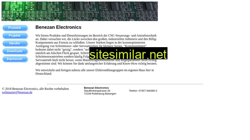 Benezan-electronics similar sites