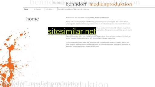 benndorf-medienproduktion.de alternative sites