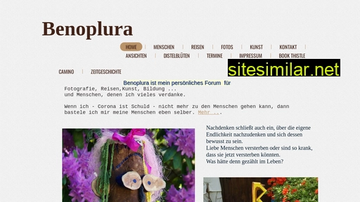 benoplura.de alternative sites