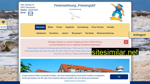 Bensersiel-friesengold similar sites