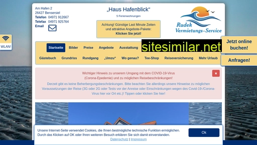 Bensersiel-hafenblick similar sites