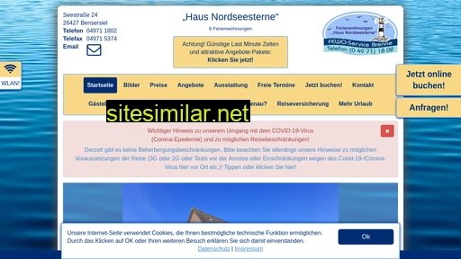 Bensersiel-nordseesterne similar sites