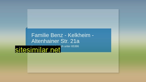 benz-kelkheim.de alternative sites