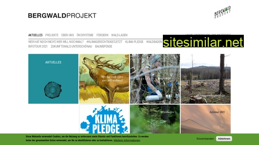 bergwaldprojekt.de alternative sites