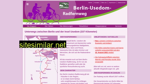 Berlin-usedom-radweginfo similar sites