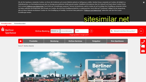 Berliner-sparkasse similar sites