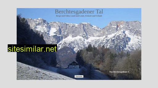 berchtesgadener-tal.de alternative sites