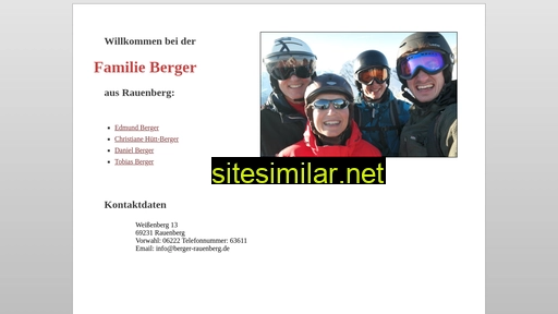 berger-rauenberg.de alternative sites