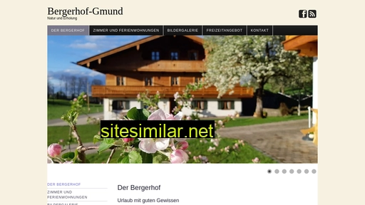 bergerhof-gmund.de alternative sites