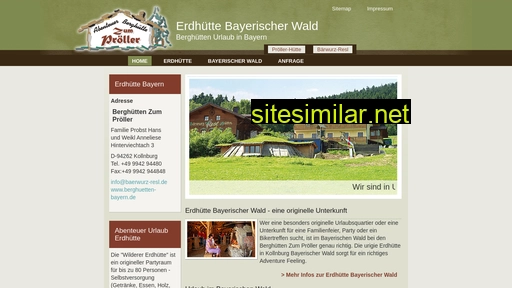 berghuetten-bayerischer-wald.de alternative sites