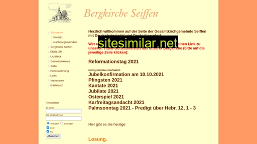 bergkirche-seiffen.de alternative sites