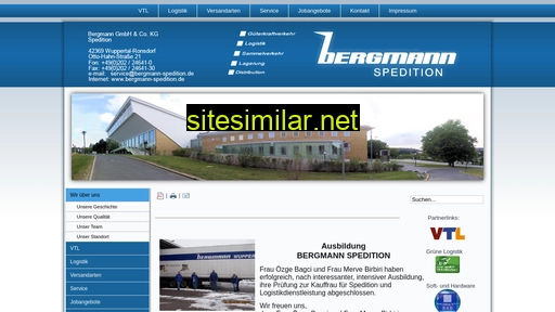 Bergmann-spedition similar sites