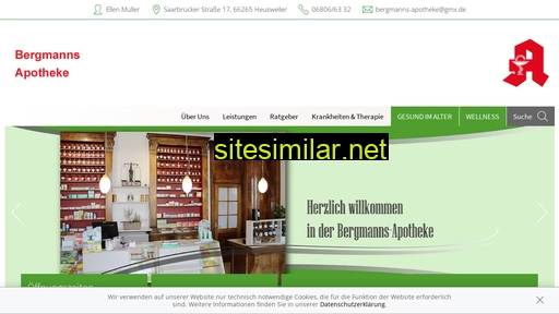 bergmanns-apotheke.de alternative sites