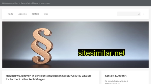 Bergner-weber similar sites