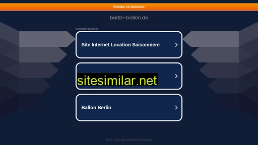 Berlin-ballon similar sites