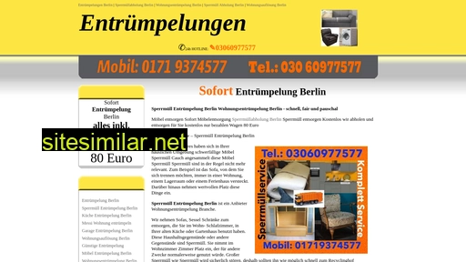 berlin24recyclingdienst.entruempelungen-sofa-berlin.de alternative sites