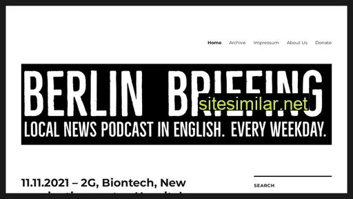 berlinbriefing.de alternative sites