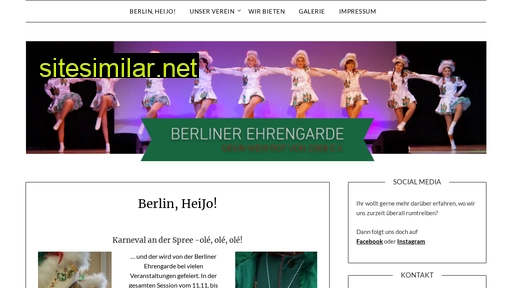 berliner-ehrengarde.de alternative sites
