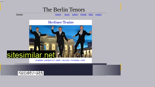 berliner-tenoere.de alternative sites