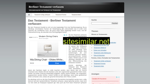 Berliner-testament-verfassen similar sites