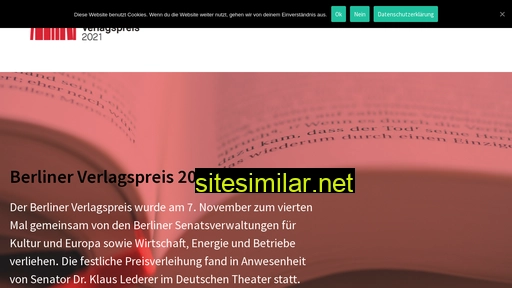 berlinerverlagspreis.de alternative sites