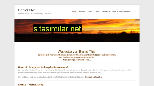 Bernd-thiel similar sites