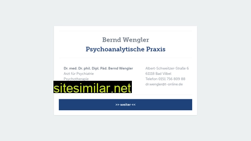 Bernd-wengler similar sites