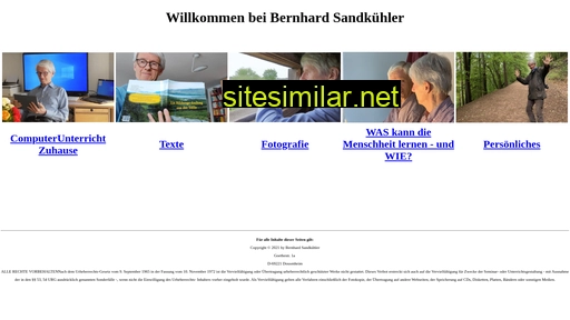 Bernhard-sandkuehler similar sites