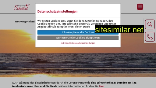 bestattung-schuetzel.de alternative sites