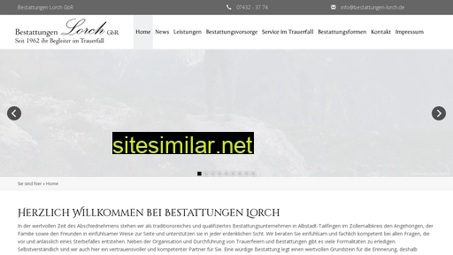 bestattungen-lorch.de alternative sites