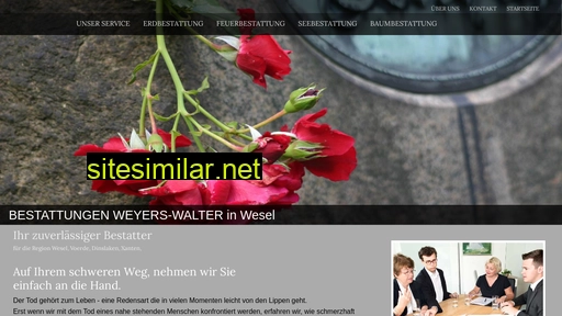 bestattungen-weyers.de alternative sites