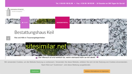 bestattungshaus-keil.de alternative sites
